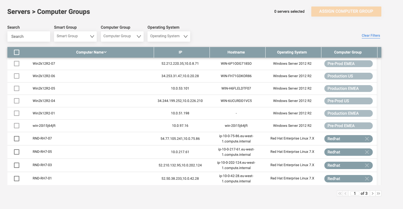 patching filtered views by endpoint type