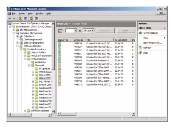 overview of sccm