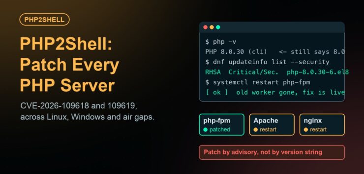 PHP2Shell: Finding and Patching CVE-2026-109618 and CVE-2026-109619 on Every Server You Own