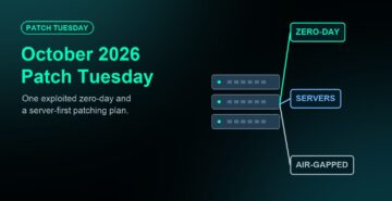 Microsoft October 2026 Patch Tuesday: One Exploited Zero-Day and a Server-First Patching Plan