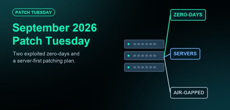 Microsoft September 2026 Patch Tuesday: Two Zero-Days and a Server-First Patching Plan